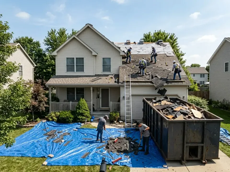 roof-replacement-debris-remova-004 — frequently asked questions, Cheapest Dumpster Rentals in Middletown, CT